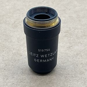 Leitz Wetzlar Germany 519754 10/0.25 160/- Microscope Objective Lens
